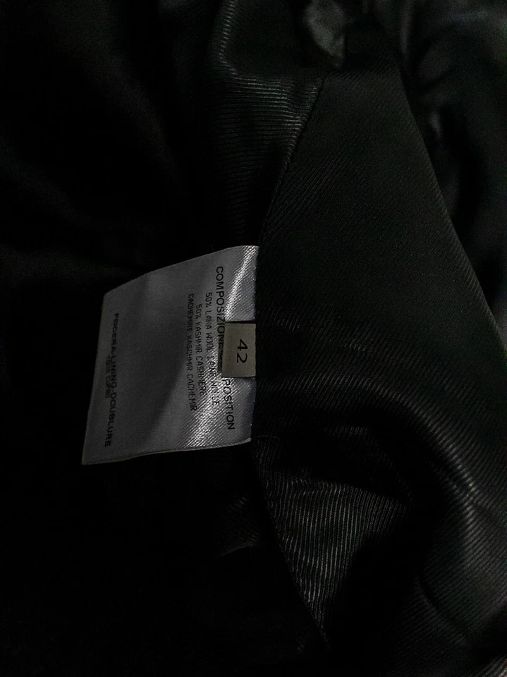 STELLA MCCARTNEY WOMEN'S SIZE 42 SHORT BLACK SWEATER JACKET - Image 4 of 4