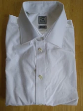 NWOT Ike Behar Neiman Marcus White Spread Collar 16-32/33 MSRP $225