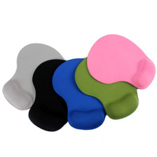2pcs Solid color silicone wrist guard mouse pad super soft hand pad mouse pad