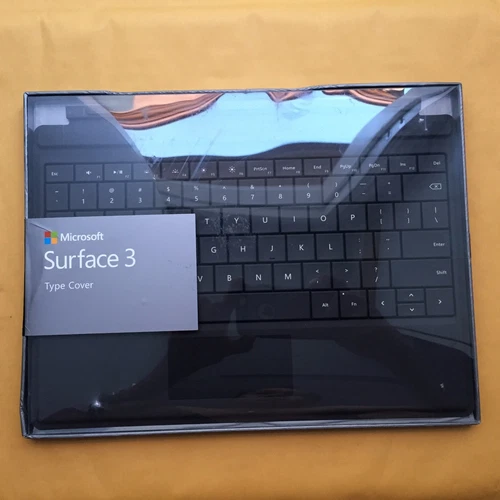 Microsoft Surface 3 Type Cover Black Backlit Keyboard (Fits Surface 3) BRAND NEW