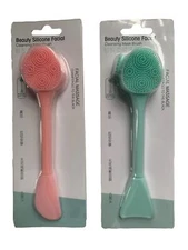 Beauty silicone facial Brush 2 Pack