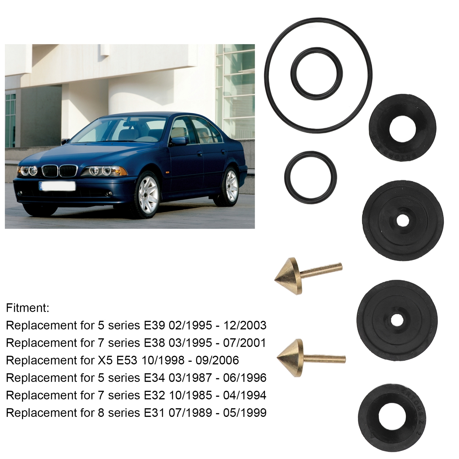 SPG Heater Control Valve Repair Set 64118391348 Replacement For 5