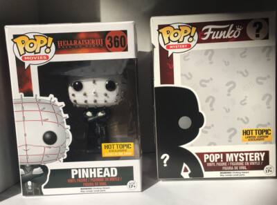 FUNKO POP PINHEAD HELLRAISER III HELL ON EARTH GLOW HOT TOPIC EXCLUSIVE #360