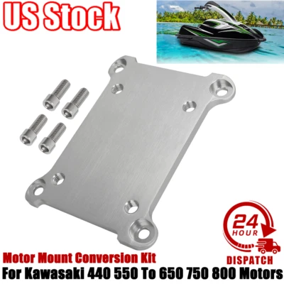FURCYMOTRIX Conversion Kit For Kawasaki 440 550 To 650 750 800 Motors Plate Stand Up Jet Ski