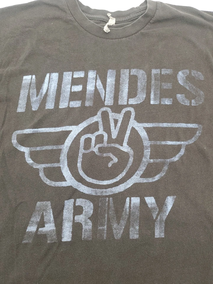 Mendes Army T-shirt Men Medium Print Black - Image 2 of 4