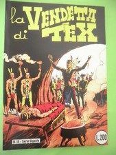 Tex 1/29 Anastatica La Vendetta di Tex Fumetto n. 16 Spillato (no Piacentini)