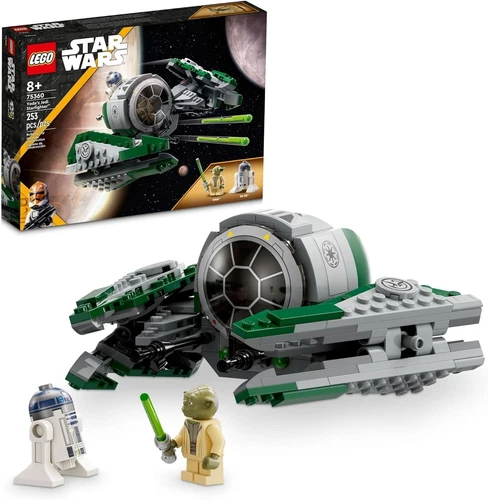 LEGO Star Wars 75360 : The Clone Wars Yoda's Jedi Starfighter 253 PCS- Free Ship
