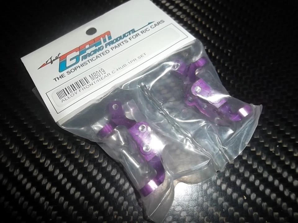 GPM MB019 Portes fusées AV / ARR aluminium violet HPI MINIZILLA - Photo 1/1