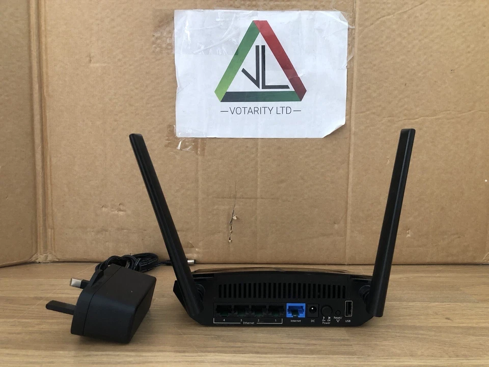 Netgear R6120 with UK PSU AC1200 WI-FI Dual-Band Router with PSU -Inc VAT - Image 2 of 4