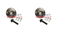 Fast 2X Radnabe Radlagersatz Hinten FüR Vw Golf Vi Skoda Octavia Iii Combi Yeti