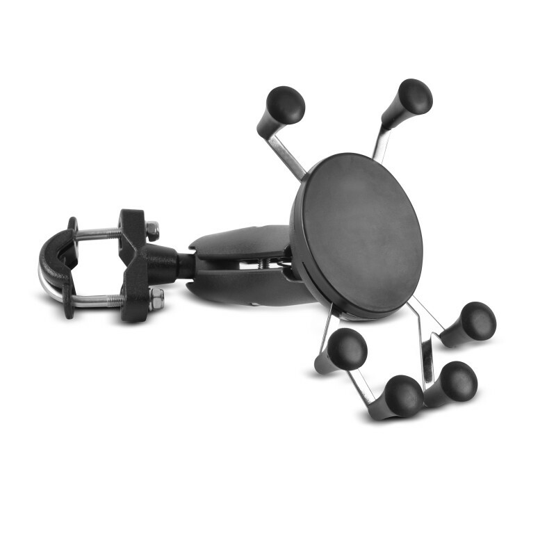 Motorrad Smartphonehalter SH8 für Lenker Handyhalter Aluminium