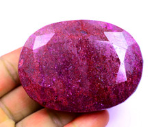 804.5 Ct Natural Huge Red Ruby Certified Earth-Mined Oval Cut Loose Gemstone