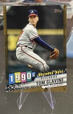 Tom Glavine /50 GOLD SP DECADES’ BEST 1990’s Atlanta Braves 2020 Topps