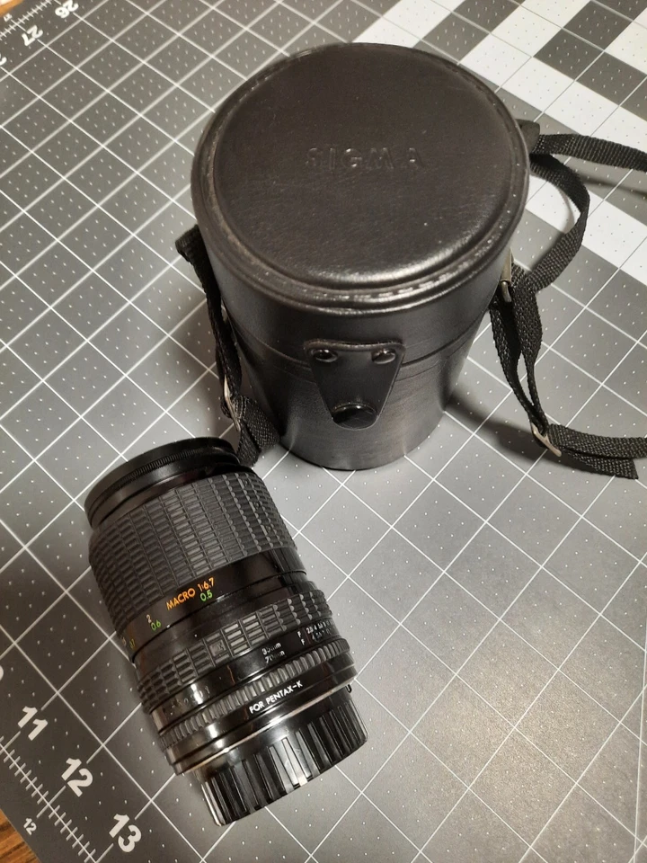 Pentax 35-70 MM Lens For Pentax-k, Sigma Macro 1:6.7, UV Filter, QTM PL 55mm - Image 2 of 4