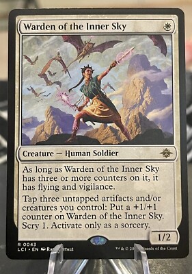 MTG Warden of the Inner Sky The Lost Caverns of Ixalan 0043 Regular Rare