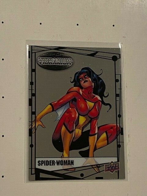 2015 Marvel Vibranium Base Chrome #17 SPIDER-WOMAN Combo Shipping😍💥*
