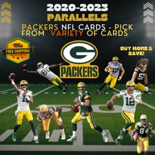 Green Bay Packers NFL Cards 2020-2023 Parallels - Choose Your Card - Rookies