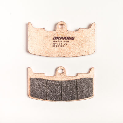 BRAKING HIGH-PERFORMANCE BRAKE PAD SINTERED SPORT PART# 895CM55 NEW