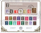 GB BENHAM FDC 2017 MACHIN DEFINITIVE 50TH ANNIVERSARY STAMPS LIMITED 41/100