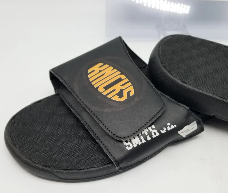 Fanáticos Auténticos DENNIS SMITH JR Temporada Usadas Sandalias/Diapositivas Pistones Knicks Foto 3 de 4