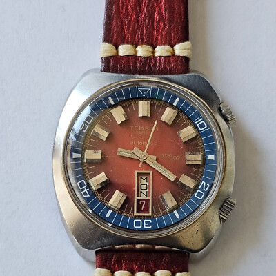 TEMPUS-AGENT 007-AUTOMATIC-TYPE SUPERCOMPRESSOR-STAHL-OVERSIZE(39MM)-ETA 2788