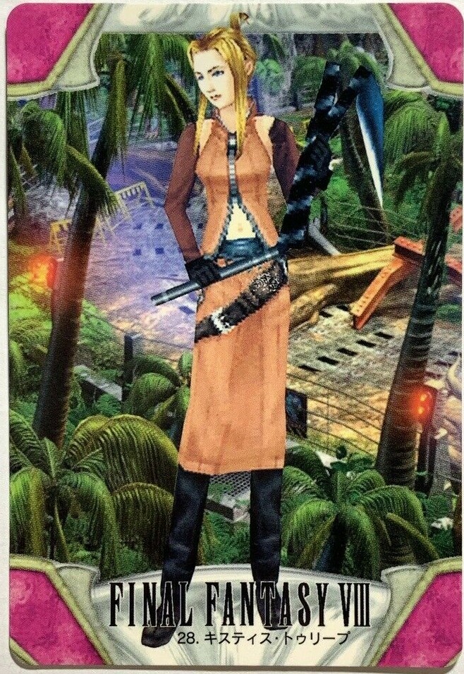 SQUARE ENIX - ファイナルファンタジー8 カード キスティス トゥリープ SQUARE ENIX - ファイナルファンタジー8 カード キスティス