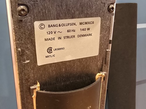 Bang & Olufsen B&O Beolab 6000 Active Speaker | Stainless Steel Silver l Vintage - Picture 4 of 13