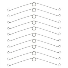 10pcs Metal Recessed Light Spring Clips Recessed Lighting Trims 7.9" Torsion ...