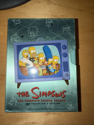#ad The Simpsons Season 2 DVD Box Set Like New $12.99