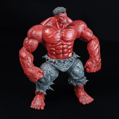 Marvel Select - RED HULK - Actionfigur - Diamond Select DST - Zustand sehr gut