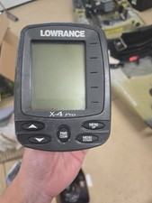 Lowrance X-4 Pro Fish Finder w/ Transducer Mount Cables