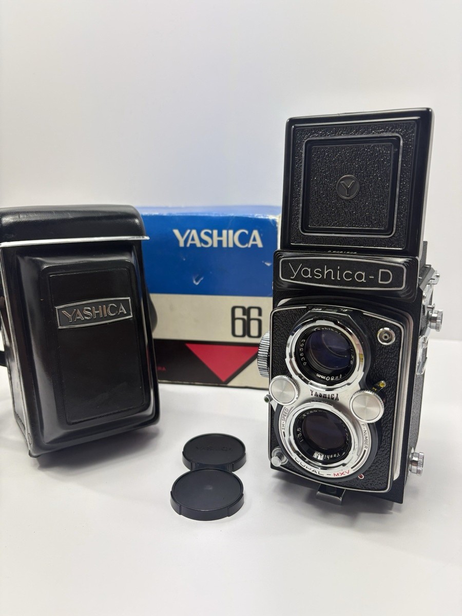Yashica D 6x6 Medium Format TLR Film Camera With Box 66 | eBay