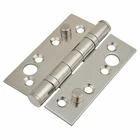 UNION Grade 13 Security Ball Bearing Hinges - Satin Stainless Steel