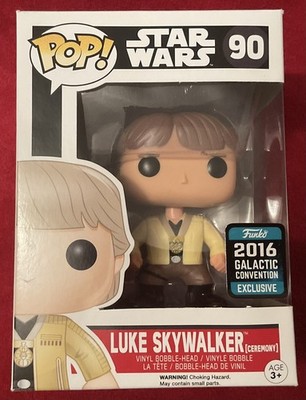 Funko Pop - Star Wars Luke Skywalker (Ceremony) 90 - 2016 Galactic Con Exclusive