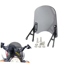 Windscreen Windshield with Bracket Compatible with XSR700 2016-2021 Grey