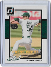 Sonny Gray 2014 Donruss Baseball Gold Foil Press Proof /99 NEAR MINT OR BETTER