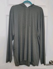 ANETIK Vint Hoodie Mens 3XL Olive Green UPF 30 Sun Shirt Performance Long Sleeve