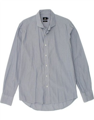 DACK'S Herren Slim Fit Hemd Medium Grau Baumwolle AX03