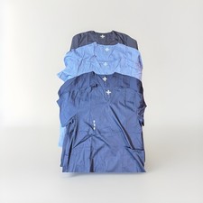 Bundle Lot of 5: Fundamentals White Swan Short Sleeve Women's Scrub Tops -XL