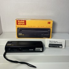 Kodak Star 110 Film Camera Vintage With Box Manual Wrist Strap Untested