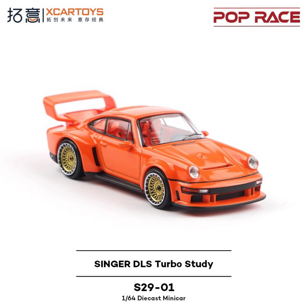 XCARTOYS 1/64 Scale Porsche 911 SINGER DLS Turbo Study Diecast Car