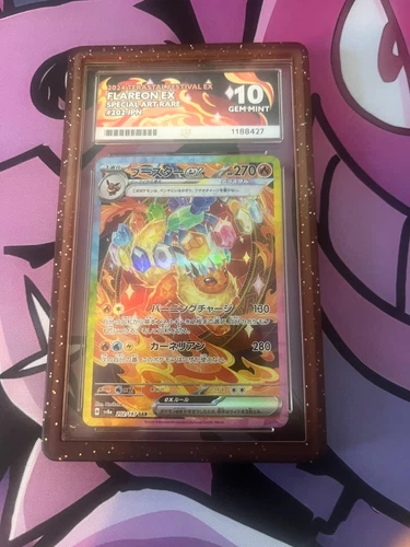 Flareon EX - 202/187 - SAR Ace 10 - Perfect Subgrades Great Deal!.