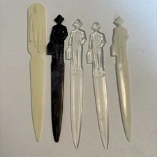 Fuller Brush Co. Salesman Saleswoman Plastic Letter Opener Lot of 5 Vintage