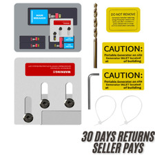 Generator Interlock Kit for Square D QO Homeline 150 or 200 Amp Main Breaker P