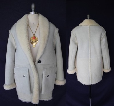 COACH 1941 Shearling fur leather suede marlboro Mountain man Ranch jacket coat 2