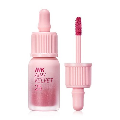 Peripera Ink Airy 025 Zazzy Peach 4 g - Langanhaltender flüssiger Lippenstift