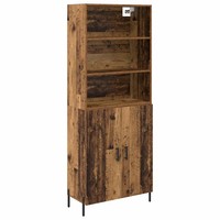 Highboard Aus Altholz 69,5 Cm Breit 32,5 Cm Tief 180 Cm Hoch