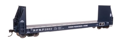 Walthers Proto 104530 HO Scale 50' Sieco Pulpwood Flatcar - Ready to Run -- Rich