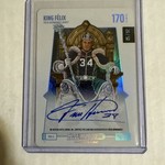 Bo Jackson Battle Arena King Felix Hernandez Inspired Ink Auto Ice /50 #FHA-6