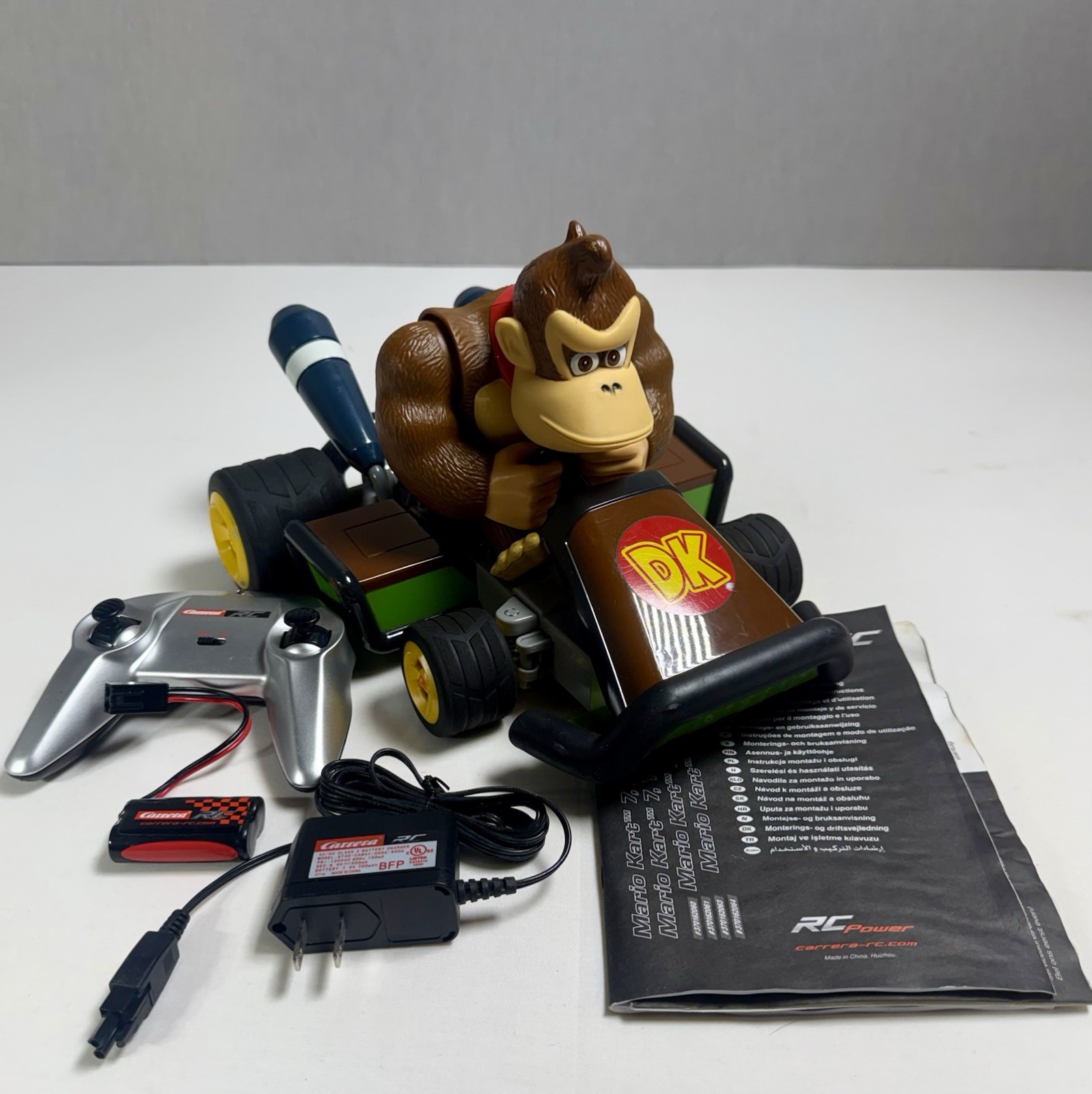 Nintendo Mario Kart Donkey Kong Carrera RC Remote Control (Tested) Works Great